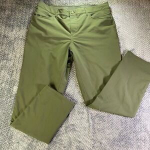 Kirkland 5 pocket Men's Performance Flex Pants Olive Green Size 38x32